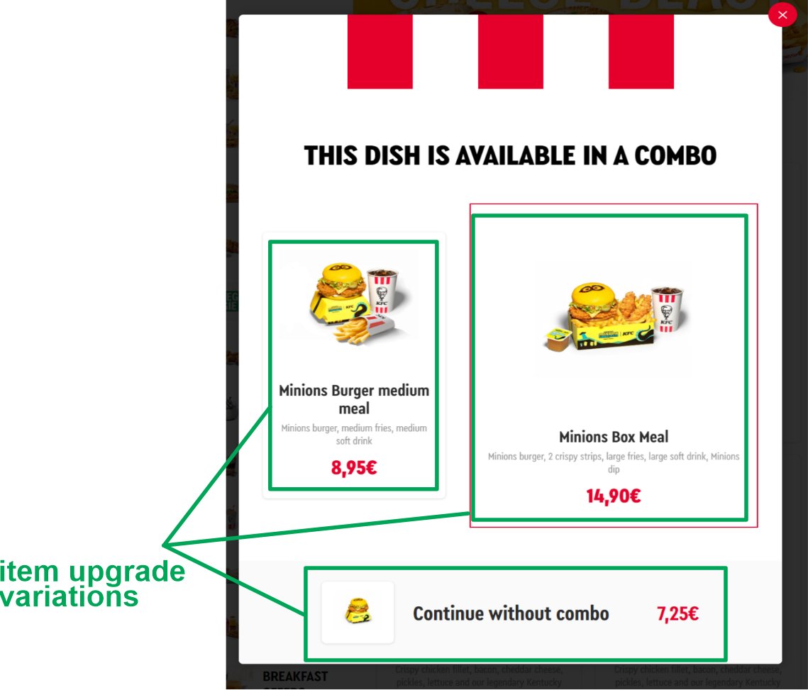 Upgrade to combo — r_keeper kiosk